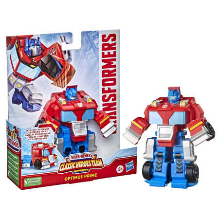 TRANSFORMERS CLASSIC HEROES TEAM ROBOT OPTIMUS PRIME TRANSFORMABIL [3]
