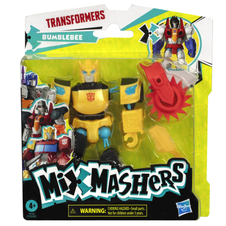 Figurine cu eroi si personaje - TRANSFORMERS MIX MASHERS FIGURINA BUMBLEBEE 12CM SI ACCESORII