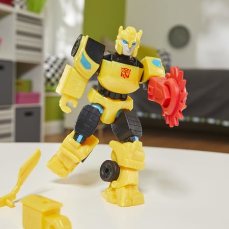TRANSFORMERS MIX MASHERS FIGURINA BUMBLEBEE 12CM SI ACCESORII [6]