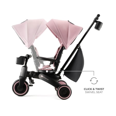 TRICICLETA KINDERKRAFT JAZZ 2, PINK [2]