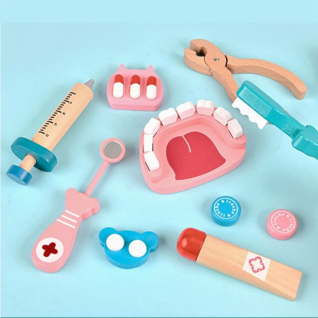 Trusa de lemn. Dr. stomatolog [7]