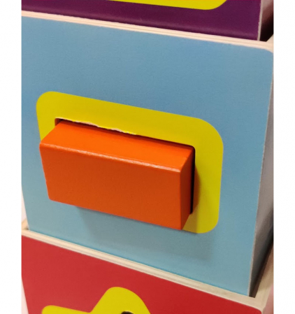 Turn cuburi de lemn - sortare si asociere [3]