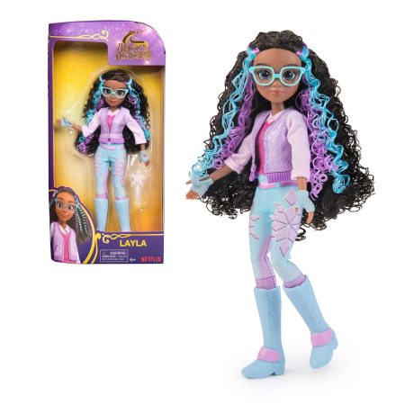 Păpuși și accesorii - UNICORN ACADEMY PAPUSA LAYLA 24CM