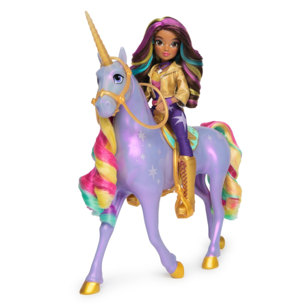 UNICORN ACADEMY SET SOPHIA SI WILDSTAR LUMINA DE CURCUBEU [6]