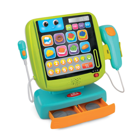 Jucarii pentru bebelusi - WINFUN SET CASA DE MARCAT CU ACCESORII