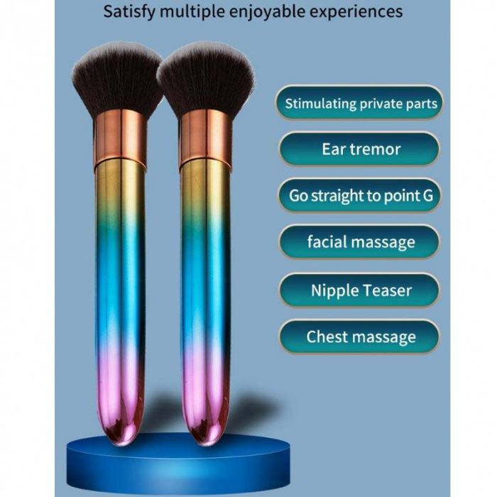 Vibrator în formă de pensulă de machiaj [5]
