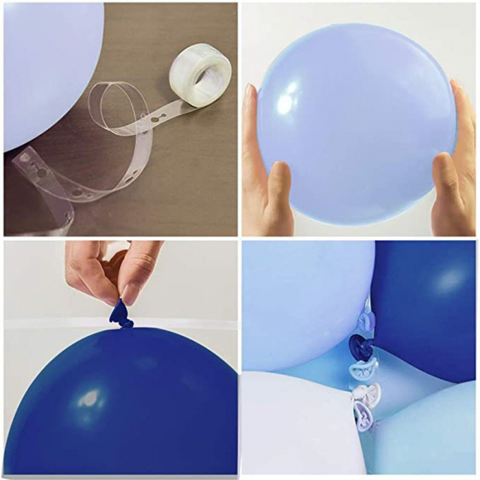 Set de baloane, de 3 culori și dimensiuni diferite [2]