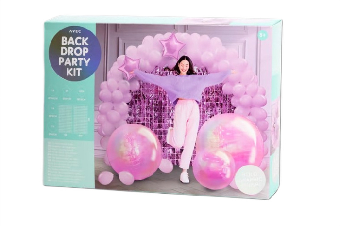 Arc de Baloane Holografic 107 Piese – Kit Ghirlandă Baloane Holo Graphic pentru Petreceri și Evenimente [2]