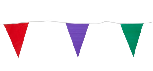 Ghirlandă decorativă cu steaguri colorate 10 metri – Decor magic pentru petreceri copii [2]