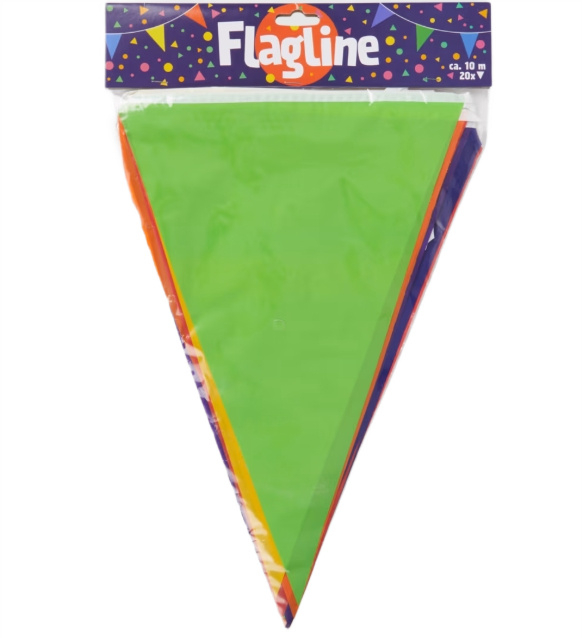 Ghirlandă decorativă cu steaguri colorate 10 metri – Decor magic pentru petreceri copii [1]