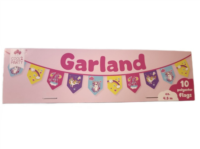 Ghirlandă decorativă cu unicorni 4,5 metri – Decor magic pentru petreceri copii [2]