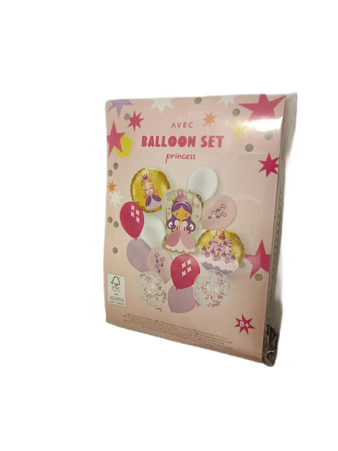 Set 13 Baloane Petrecere Copii cu Prințesă – Decor Aniversare Tematic, Baloane Colorate pentru Fete [1]