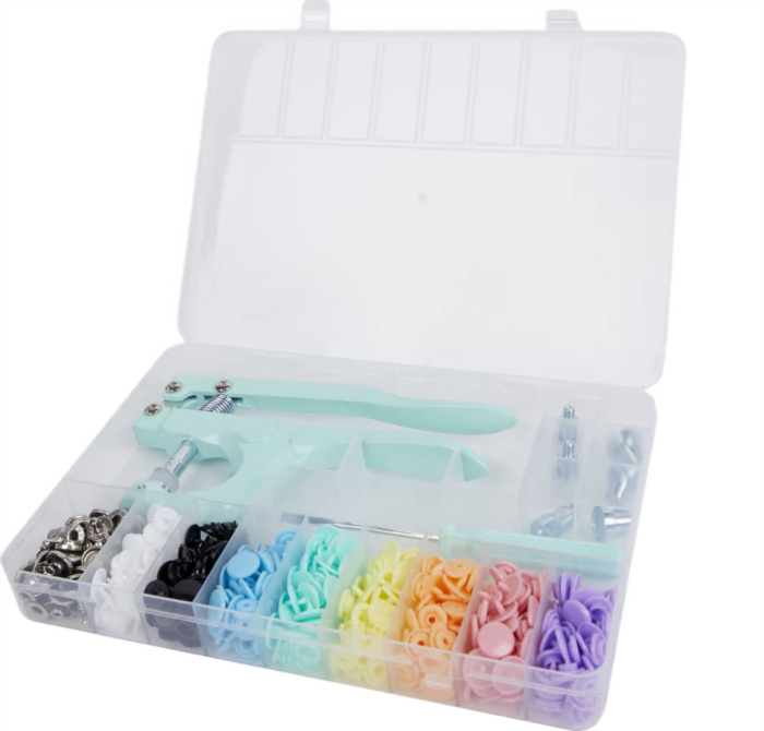 Set 140 Capse Metalice pentru Haine și Accesorii – Kit Fixare pentru Genti, Huse și Proiecte DIY [3]