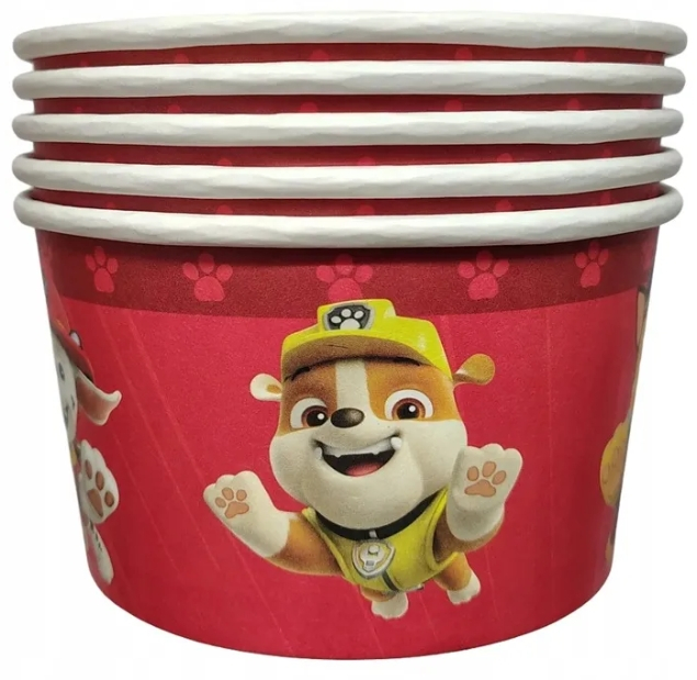 Set 5 boluri carton Paw Patrol 11,5 x 6,8 cm – boluri petrecere copii, ideale pentru gustări și dulciuri [3]