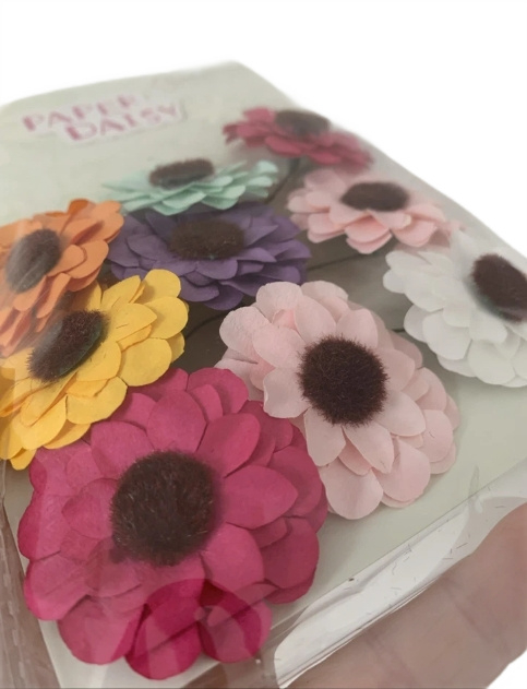 Set 9 Flori Decorative din Hârtie – Decor Elegant pentru Evenimente, Casă și Petreceri [2]