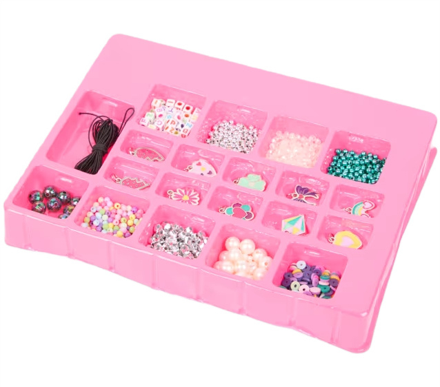 Set bijuterii cu talismane pentru copii – Kit creativ brățări și coliere DIY [2]