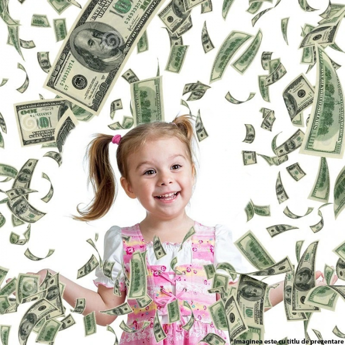 Tun de confetii cu dolari [4]