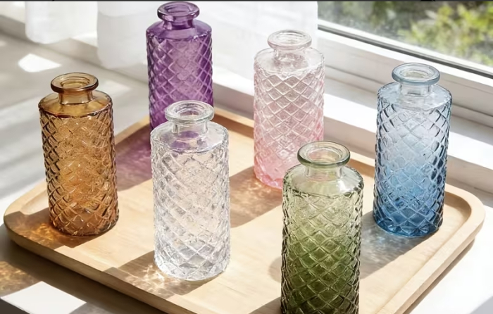 Vază Decorativă 14 cm Diametru pentru Flori Naturale și Artificiale [2]