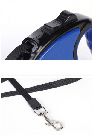 Lesă pentru căței cu închidere automată [3]