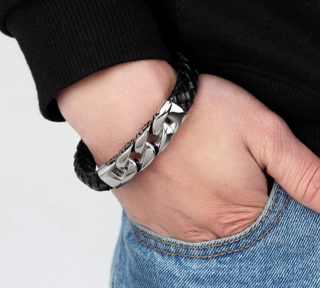 Brățară pentru bărbați, stil neogotic [1]