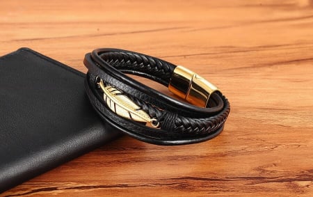 Cadouri - Brățară pentru bărbați, cu șiraguri multiple