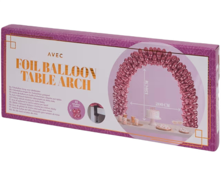 Articole pentru Petrecere  & Decoratiuni Party - Arc de Baloane Set 42 Bucăți – Kit Decor Petrecere, Ghirlandă Baloane pentru Aniversări, Evenimente și Candy Bar