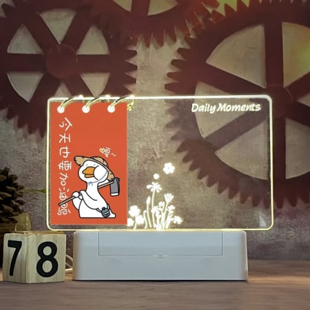 Cadouri - Note board transparent în formă de dreptunghi