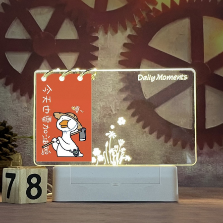 Note board transparent în formă de dreptunghi [2]