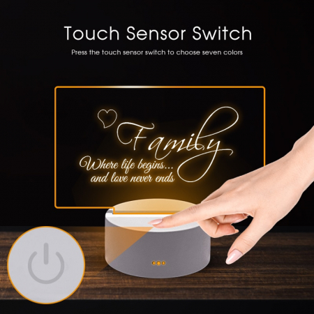 Note board transparent în formă de dreptunghi [1]