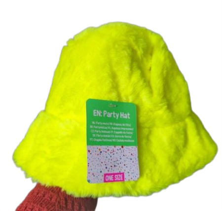 Articole pentru Petrecere  & Decoratiuni Party - Pălărie de petrecere (Party Hat), material plușat