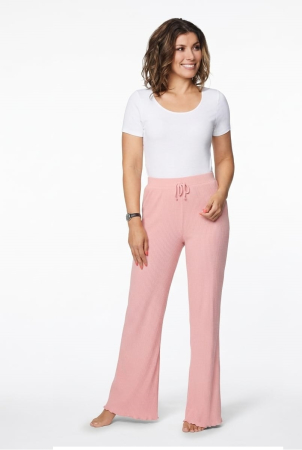 Modă & Accesorii - Pantaloni Pijama Damă Evazați, Culoare Roz– Confort Premium și Stil Relaxat
