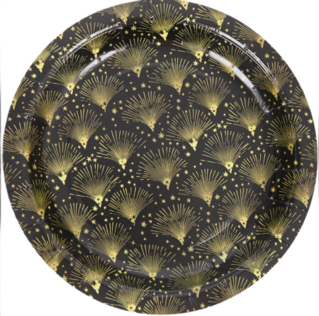 Articole pentru Petrecere  & Decoratiuni Party - Set 15 farfurii carton 18 cm  – farfurii petrecere  de unică folosință