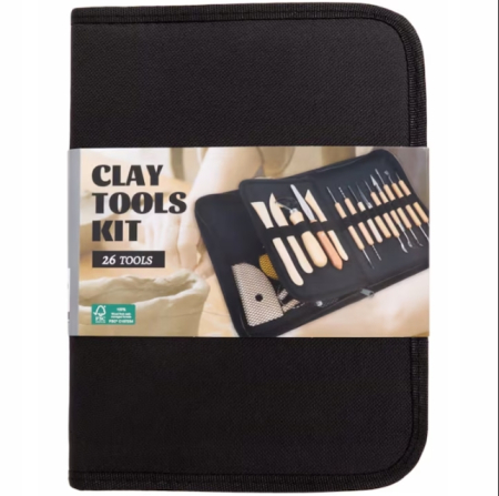 Hobby & DIY - Set 26 Piese Modelaj Lut și Plastilină