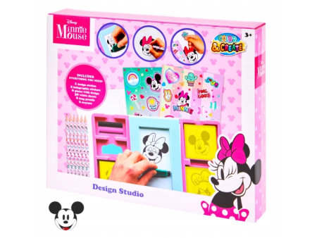 Hobby & DIY - Set de creație Minnie Mouse pentru copii – Kit creativ DIY cu accesorii și activități distractive