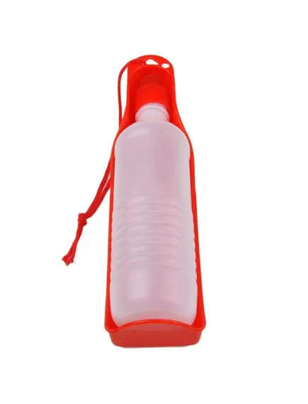 Sticlă de apă cu bol de plastic pentru animale de companie [2]