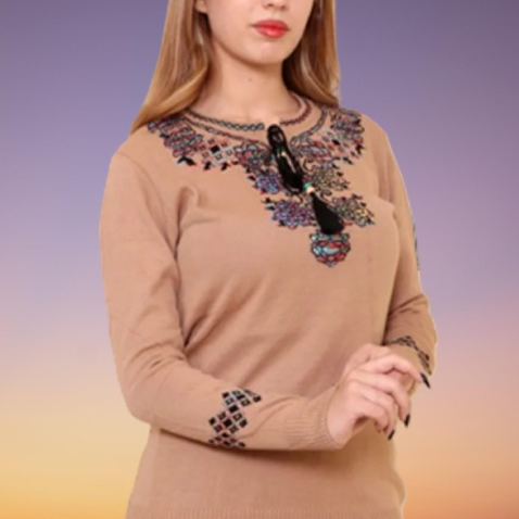 Bluză damă tricotată tradițională [2]