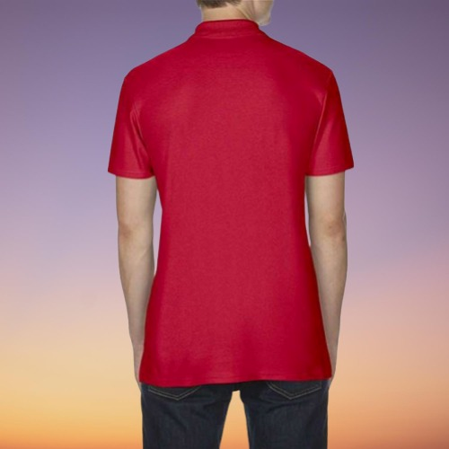 Tricou polo din pique dublu pentru barbati [2]
