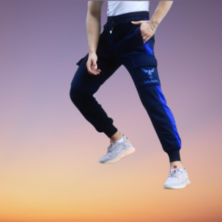 Imbrăcăminte bărbați - Pantaloni bărbați bleumarin