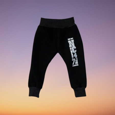 Imbrăcăminte copii - Pantaloni vătuiți pentru băieți, cu buzunare