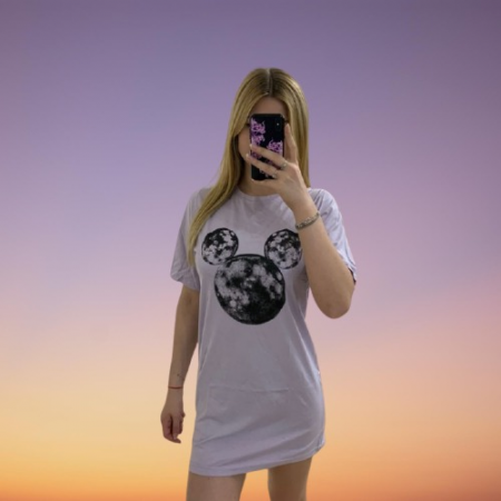 Imbrăcăminte damă - Rochie dama bumbac Mickey