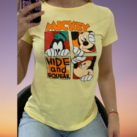 Imbrăcăminte damă - Tricou cu imprimeu Fashimo