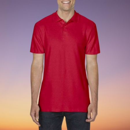 Imbrăcăminte bărbați - Tricou polo din pique dublu pentru barbati