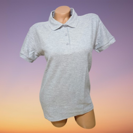 Imbrăcăminte damă - Tricou polo pentru damă din pique dublu și bumbac premium