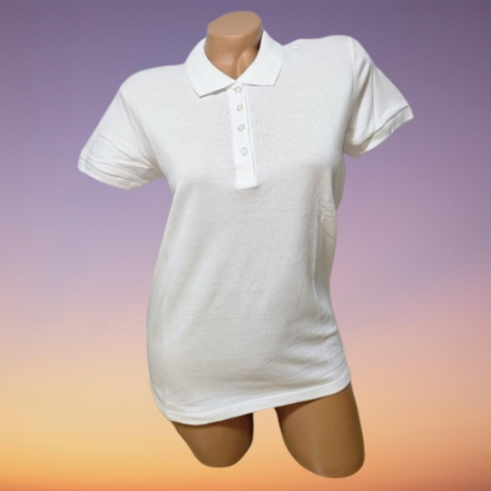 Imbrăcăminte damă - Tricou polo pentru dama - Sol's Passion - White