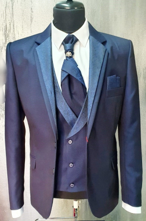 Barbati - Costum de ceremonie - Bleumarin