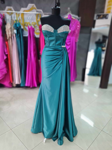 Rochie Eleganta Sirena - Emerald Green [0]