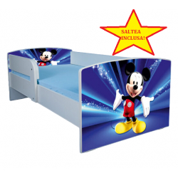 PAT TINERET MICKEY, CU PROTECTIE, 160X80 CM- SALTEA INCLUSA [1]