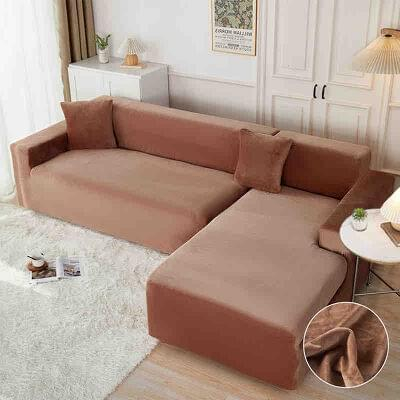 Huse Scaun / Canapea - Husa coltar catifea