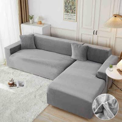 Huse Scaun / Canapea - Husa coltar catifea