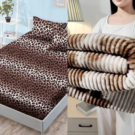 DORMITOR - OFERTA DUO : PATURA COCOLINO GOFRATA + HUSA FINET